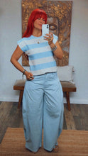 Load image into Gallery viewer, ADIRE STRIPED TOP
