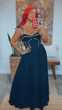 Load image into Gallery viewer, ADELA RIC RAC MIDI DRESS
