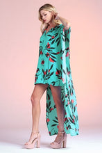 Load image into Gallery viewer, HAVANA FERN HIGH LOW CAFTAN DRESS
