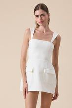 Load image into Gallery viewer, PAULENA SQUARE NECK MINI SKORT DRESS
