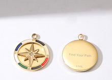 Load image into Gallery viewer, FIND YOUR TRUE PATH MANTRA CHARM

