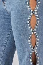 Load image into Gallery viewer, ZORINA PEARL DENIM PANT
