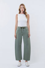 Load image into Gallery viewer, MALAK HIGH RISE DRAWSTRING BARREL JEAN
