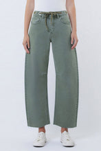 Load image into Gallery viewer, MALAK HIGH RISE DRAWSTRING BARREL JEAN

