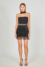 Load image into Gallery viewer, DARLA SEQUIN MINI SKIRT
