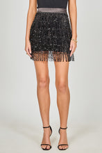 Load image into Gallery viewer, DARLA SEQUIN MINI SKIRT
