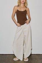 Load image into Gallery viewer, ECRU SIDE SLIT PANT
