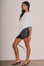 Load image into Gallery viewer, EUPHEMIA ASYMMETRICAL CAPE TOP
