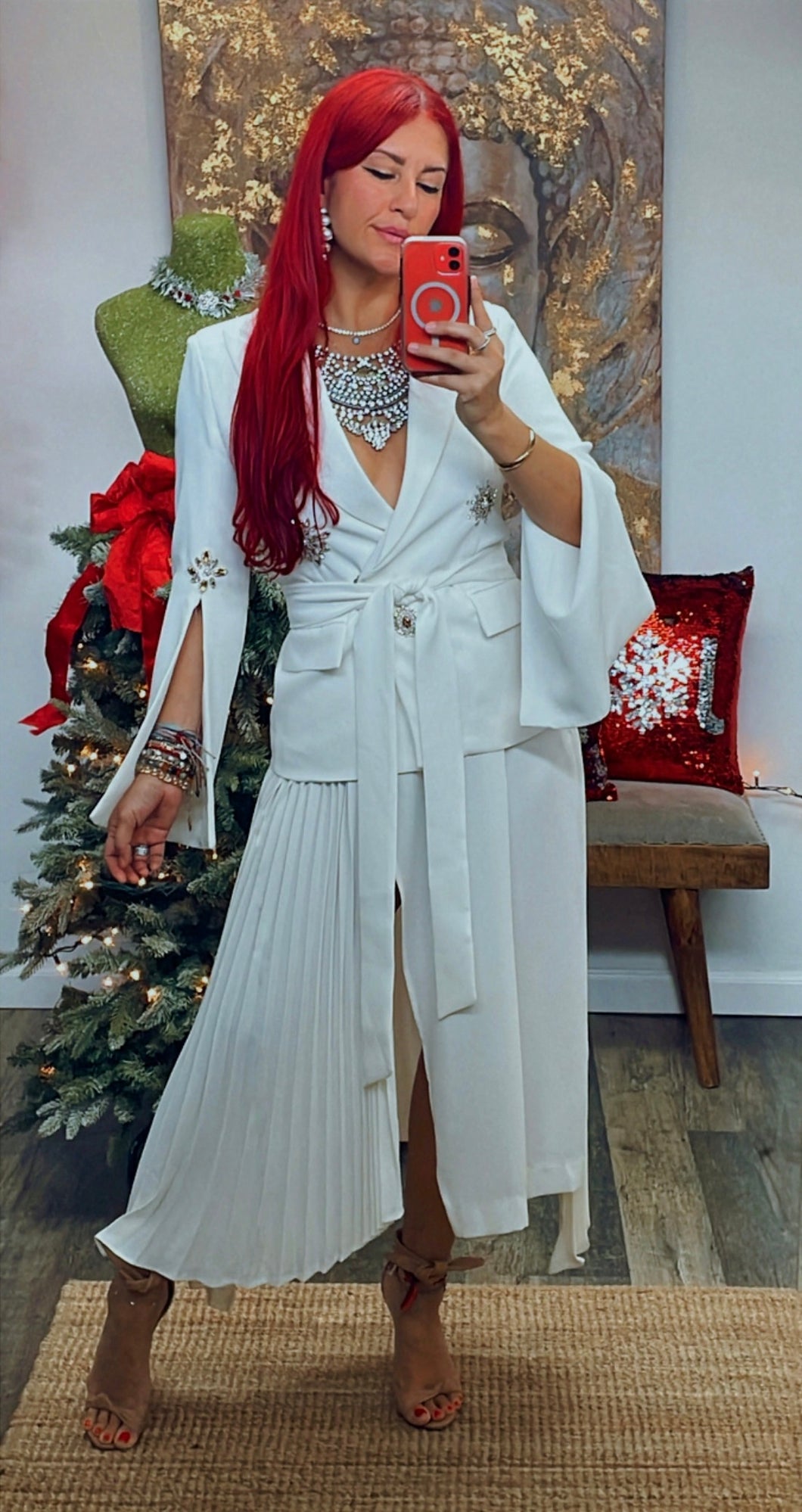 PAVLOVIAN BLAZER & SKIRT SET