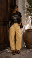 Load image into Gallery viewer, IGNACIO STUDDED BARREL PANT
