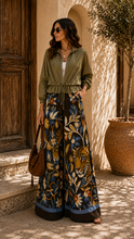 Load image into Gallery viewer, WILD GARDEN PALAZZO PANTS

