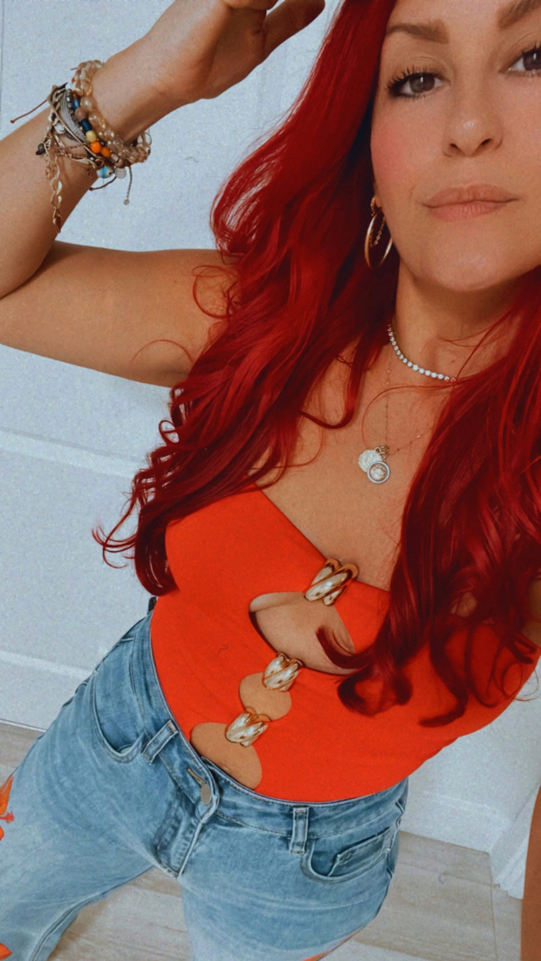 GOLDEN DETAIL BODYSUIT
