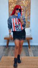 Load image into Gallery viewer, DARLA SEQUIN MINI SKIRT
