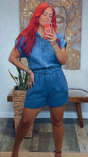 Load image into Gallery viewer, BASIC LINEN ROMPER
