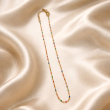 Load image into Gallery viewer, SMALL COLOR BEADS NECKLACE

