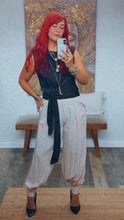 Load image into Gallery viewer, NANDA SATIN DRAPE TOP
