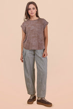 Load image into Gallery viewer, JULIO STRIPED BARREL PANTS
