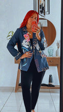 Load image into Gallery viewer, FLOWER PRINT BLAZER
