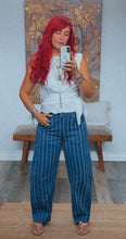 Load image into Gallery viewer, NANDA SATIN DRAPE TOP

