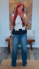 Load image into Gallery viewer, ROSE PEPLUM TOP
