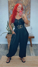 Load image into Gallery viewer, ALADDIN SATIN JUMPSUIT
