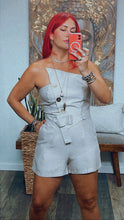 Load image into Gallery viewer, KEY GOLDEN BUTTONS ROMPER
