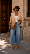 Load image into Gallery viewer, SNOOPY ANIMAL PRINT BLAZER
