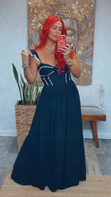 Load image into Gallery viewer, ADELA RIC RAC MIDI DRESS
