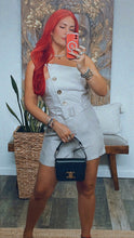 Load image into Gallery viewer, KEY GOLDEN BUTTONS ROMPER
