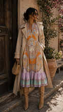 Load image into Gallery viewer, FALLING FOR YOU MIDI DRESS
