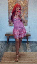Load image into Gallery viewer, ARYA RUFFLE MINI DRESS
