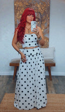 Load image into Gallery viewer, AURORA POLKA DOT WAVE TRIM SKIRT SET
