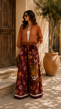 Load image into Gallery viewer, WILD GARDEN PALAZZO PANTS
