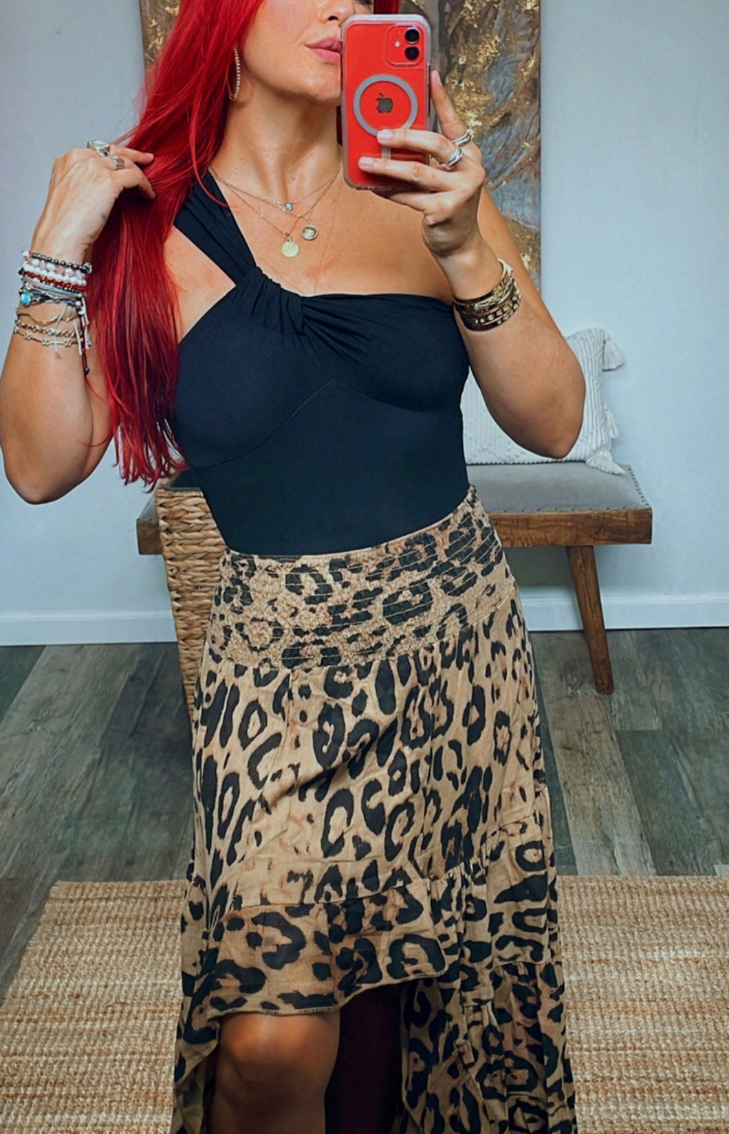 ONE SHOULDER BODYSUIT