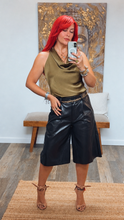 Load image into Gallery viewer, AUBERGINE COWL NECK TOP
