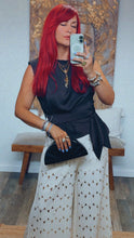 Load image into Gallery viewer, NANDA SATIN DRAPE TOP
