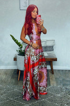 Load image into Gallery viewer, ANGELICA PRINTED HALTER MAXI DRESS
