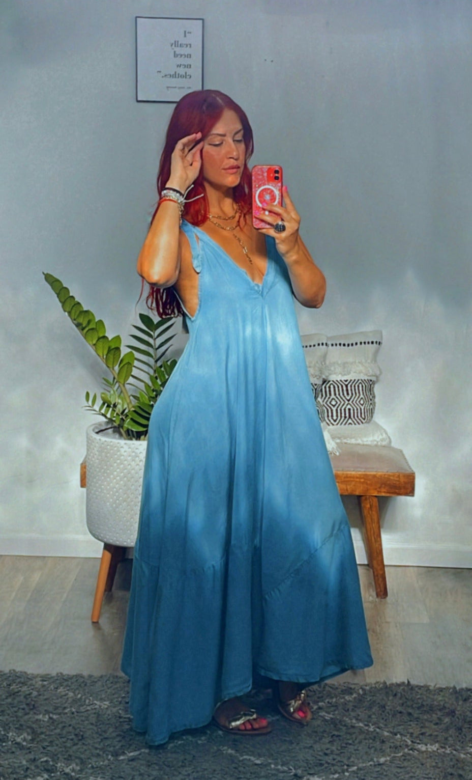 MARIANNA TENCEL MAXI DRESS