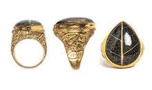 Load image into Gallery viewer, SIRSAK MEDIUM DRAGONFLY LOTUS RING
