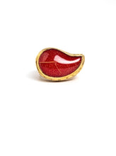 Load image into Gallery viewer, SIRSAK SMALL PAISLEY BUTTERFLY RING
