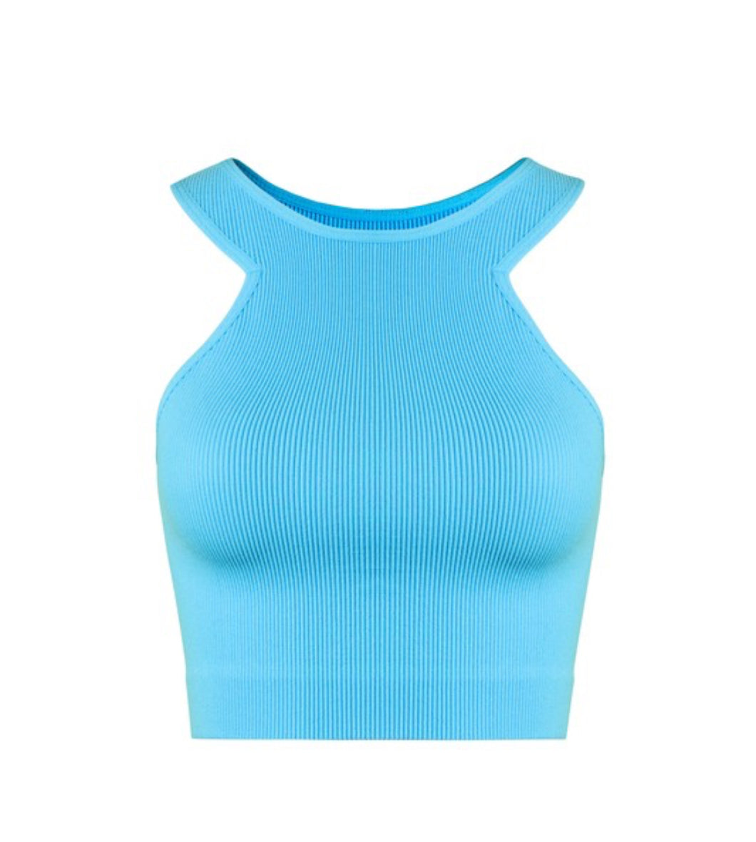 NELLY ROUND NECK CROP