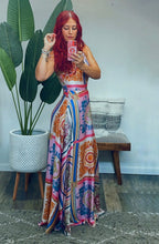 Load image into Gallery viewer, ANGELICA PRINTED HALTER MAXI DRESS
