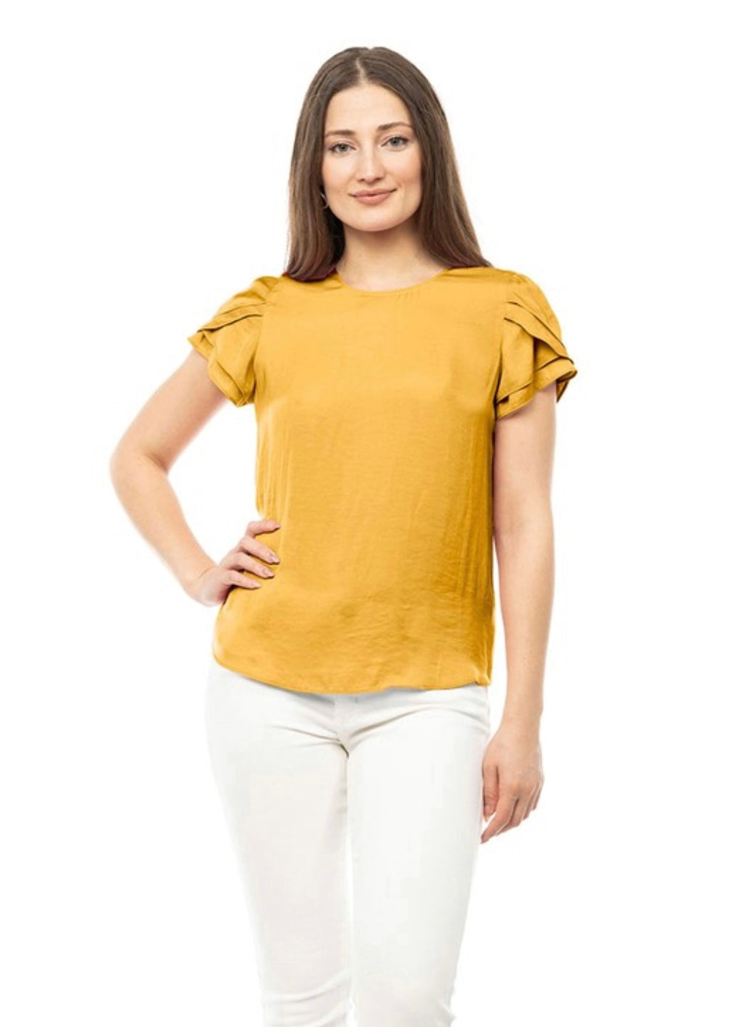 TULIP SLEEVE BLOUSE