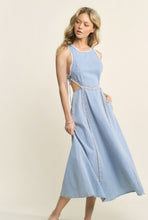 Load image into Gallery viewer, GAEL SIDE CUT MIDI DRESS
