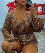 Load image into Gallery viewer, COPPER GODDESS ROMPER
