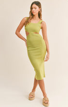 Load image into Gallery viewer, BODYCON KNIT CUT OUT DRESS
