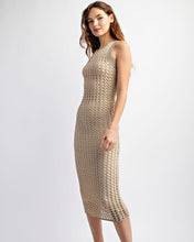 Load image into Gallery viewer, LOS CABOS NET MIDI DRESS
