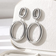 Load image into Gallery viewer, SCULPTED OVALS EARRINGS
