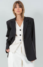 Load image into Gallery viewer, COMBINED CONTRASTED VEST &amp; BLAZER
