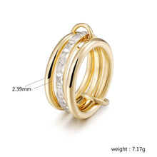 Load image into Gallery viewer, 3 LINKED RINGS

